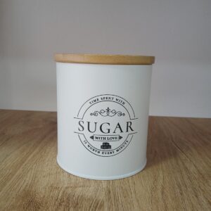 Δοχείο Ζάχαρης "Sugar with Love" - Λευκό